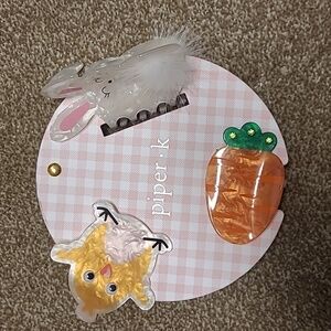 NWT Easter Hair Clips